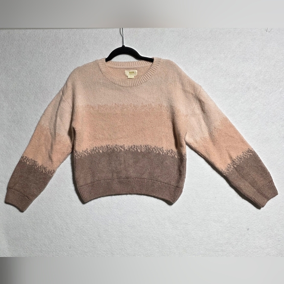 MAEVE NEON GRADIENT PULLOVER SWEATER ANTHROPOLOGIE SZ S - Picture 4 of 9